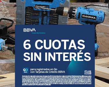 Banco BBVA - 6 cuotas mobile
